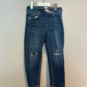Old navy 4t medium wash distressed skinny jeans